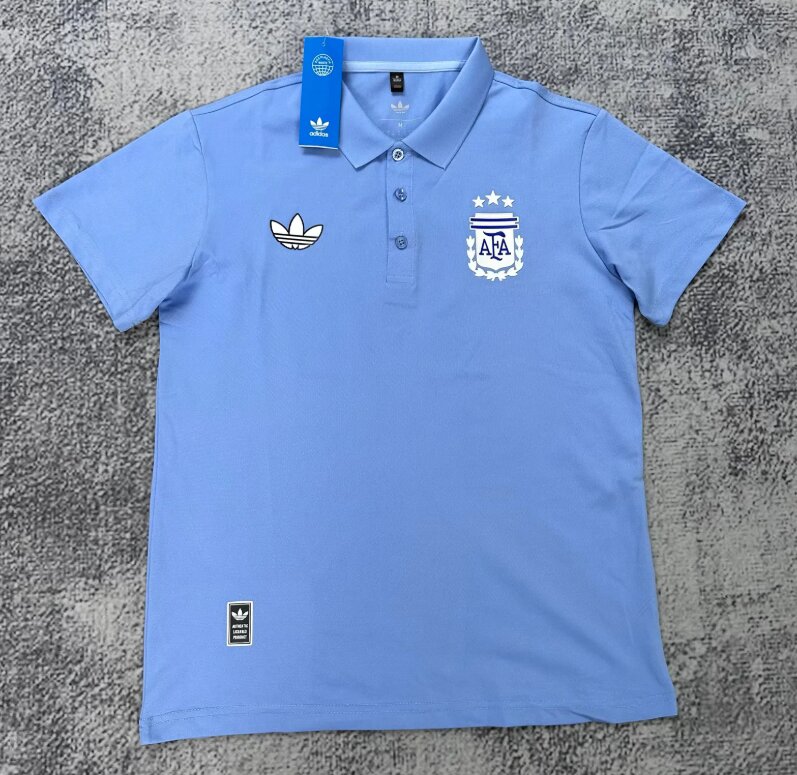 AAA Quality Argentina 26/27 Blue Polo Shirts